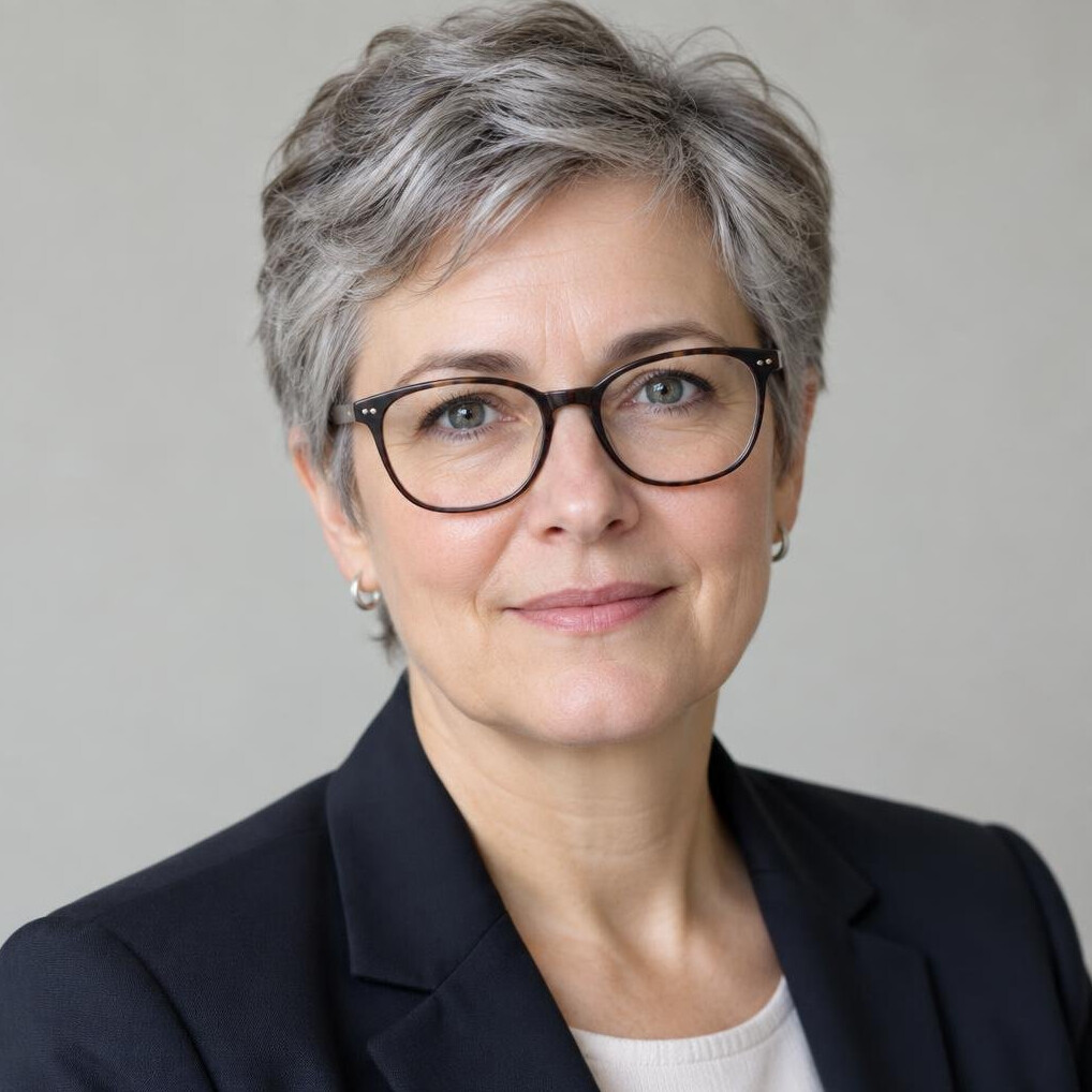 Portrait of a European woman researcher in organizational science